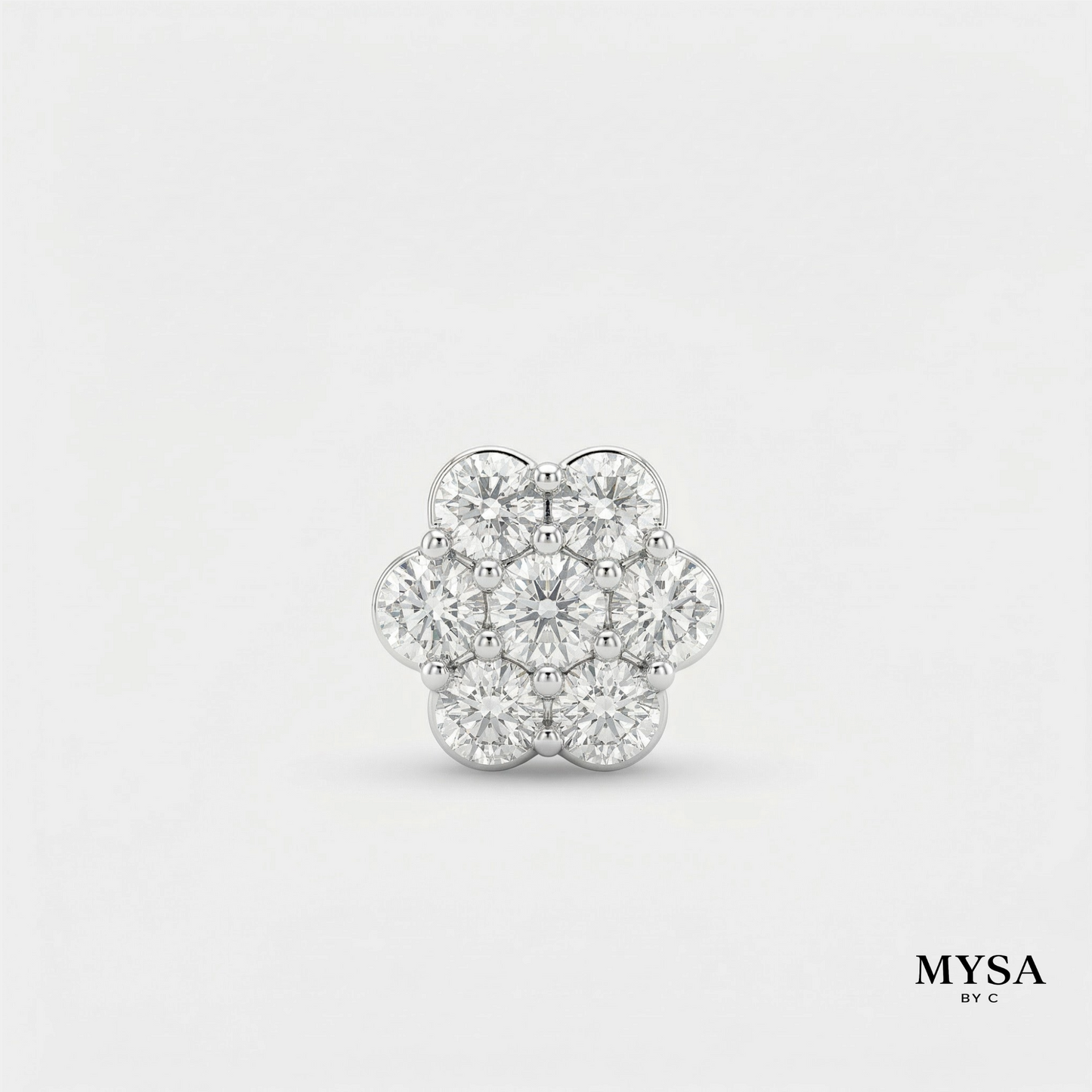 Bloom Moissanite Studs