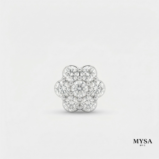 Bloom Moissanite Studs