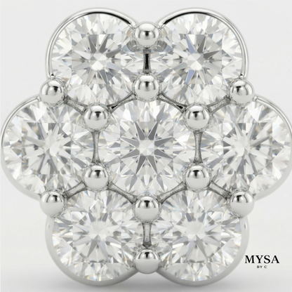 Bloom Moissanite Studs
