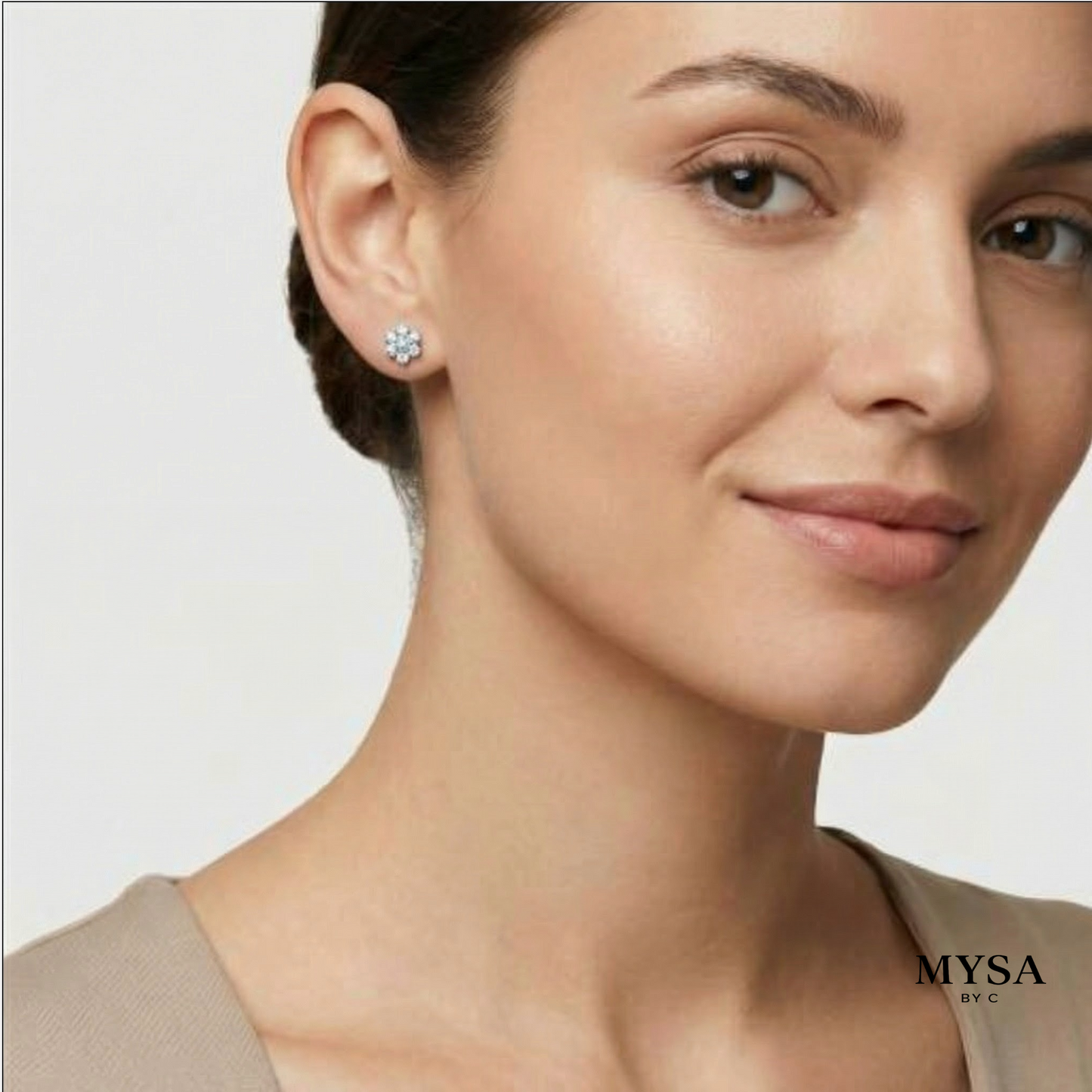 Bloom Moissanite Studs