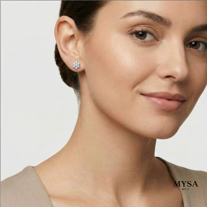 Bloom Moissanite Studs