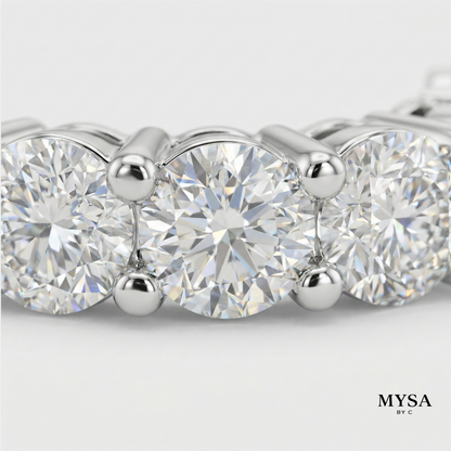 Trio Zircon Stud Earrings