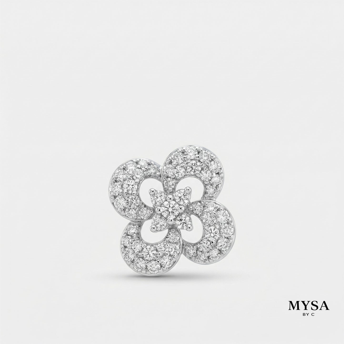 MYSA Clover Bloom Stud Earrings