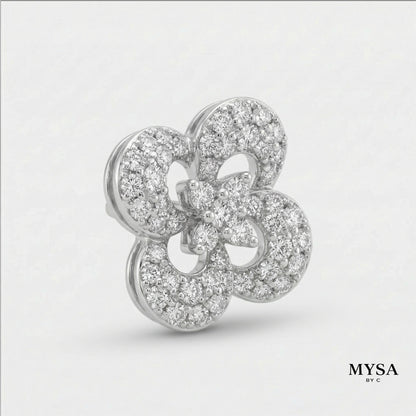 MYSA Clover Bloom Stud Earrings