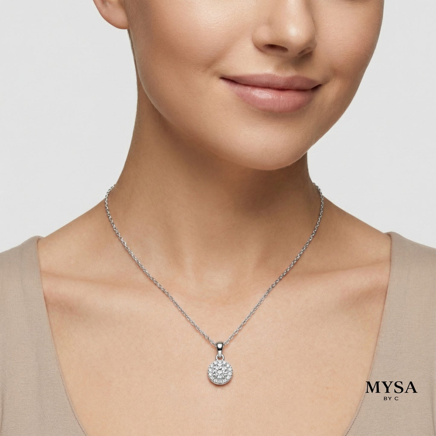 Solitaire Glow Necklace