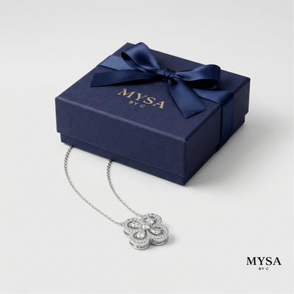 Petal Bloom Moissanite Necklace