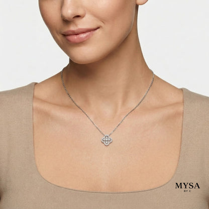 Petal Bloom Moissanite Necklace