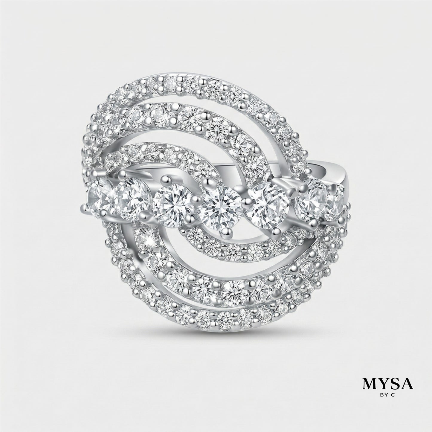 MYSA Aurora Wave Ring