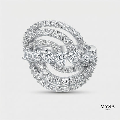 MYSA Aurora Wave Ring