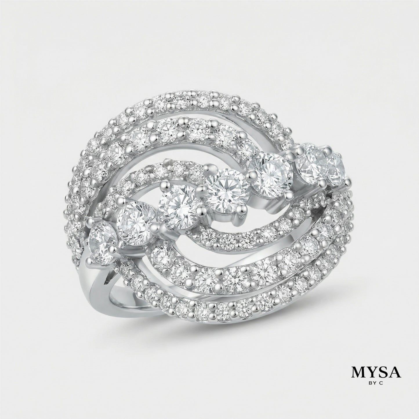 MYSA Aurora Wave Ring