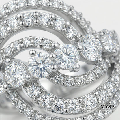 MYSA Aurora Wave Ring