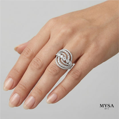 MYSA Aurora Wave Ring