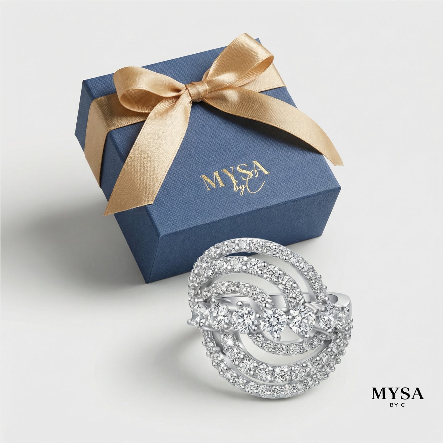 MYSA Aurora Wave Ring